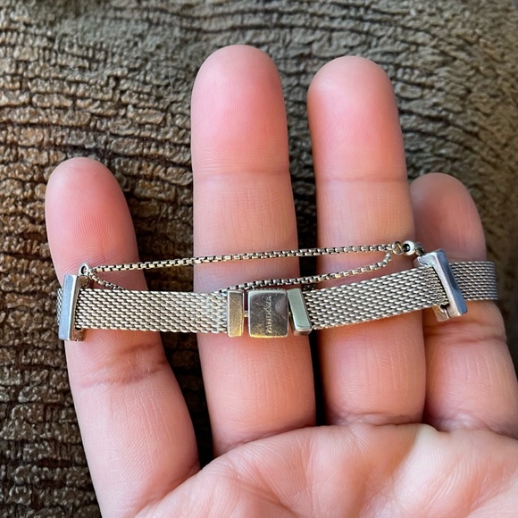 Pandora Reflexion Silver Bracelet w/ 1 Pair Stoppers Silver Chain EUC - Picture 4 of 9